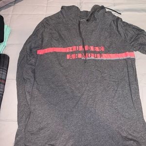 Lightweight UA tee hoodie